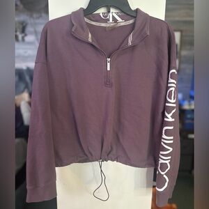 🎁 plum calvin klein sweatshirt